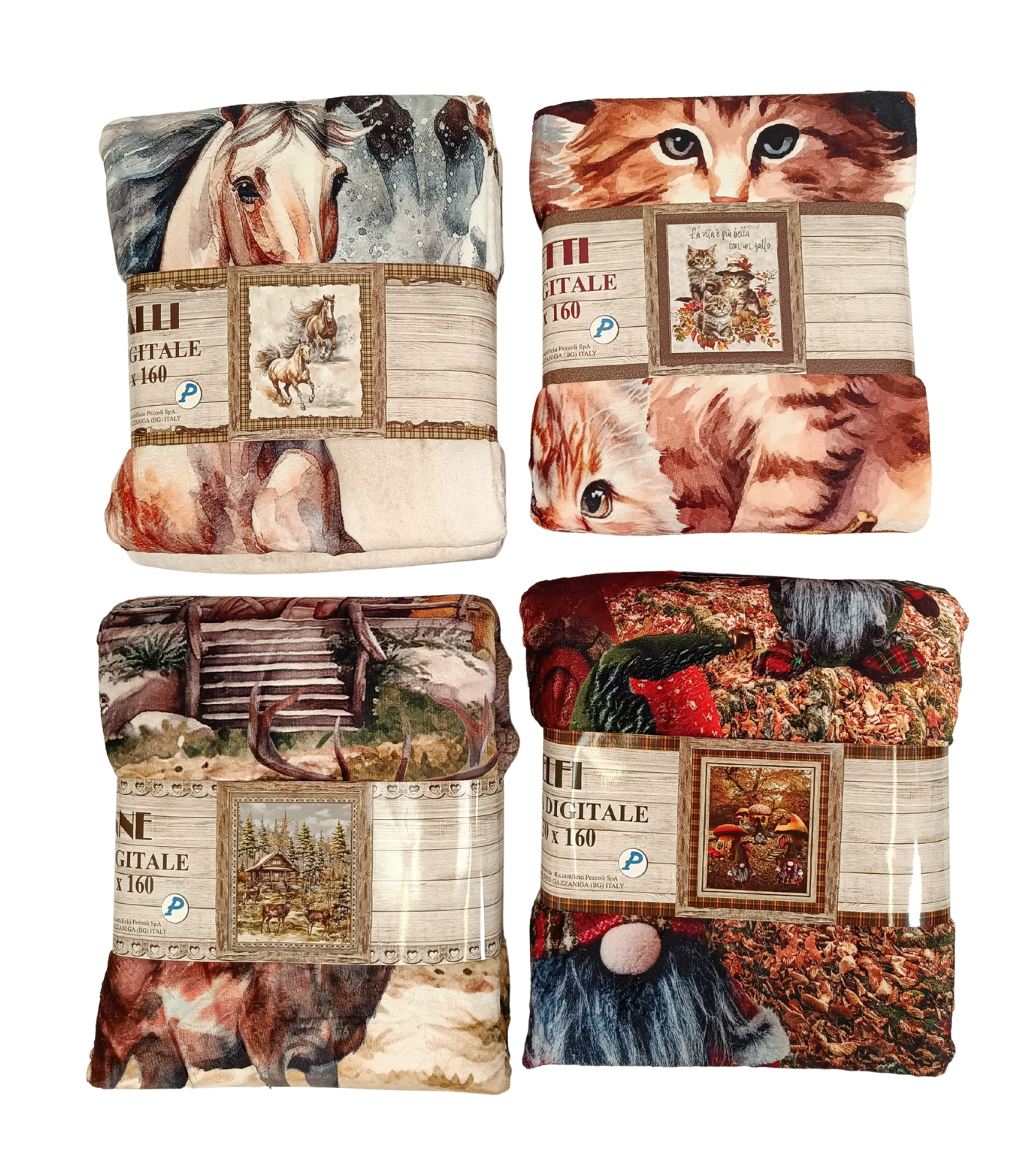 PLAID DIGITALE 130X160 Tellini S.r.l. Ingrosso Abbigliamento